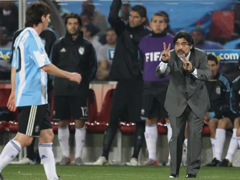 Se cumplen 15 años del debut de Maradona como DT de Argentina en la Copa del Mundo