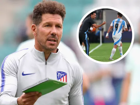 La decisión de Scaloni con Julián de la que tomaron nota en el Atlético de Madrid