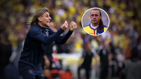 Sebastián Beccacece y Álex Aguinaga