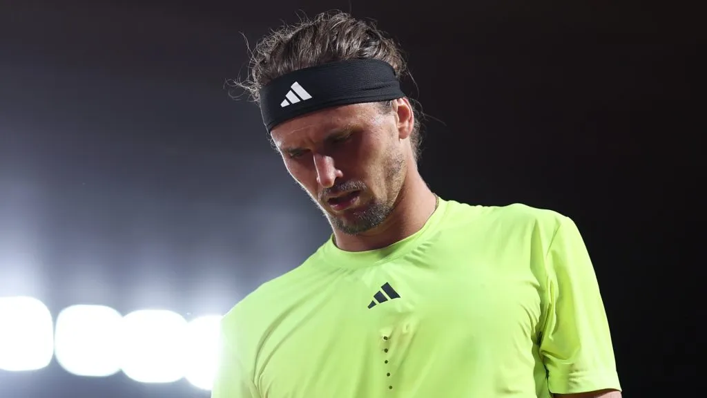 Alexander Zverev fue eliminado en Wimbledon.