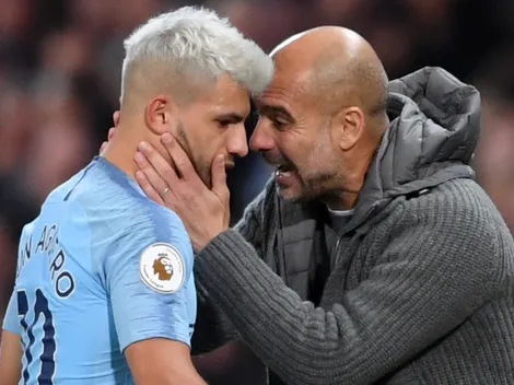 Pep Guardiola reconoció su gran error con el Kun Aguero en Manchester City: "Fue muy difícil"