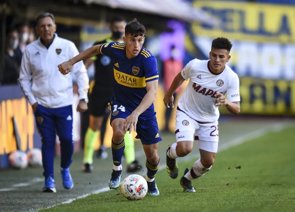 Nicolás Capaldo durante su estadía en Boca. (Getty Images)