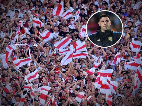 El insólito pedido de los hinchas de River a Dibu Martínez tras elogiar al Huevo Acuña