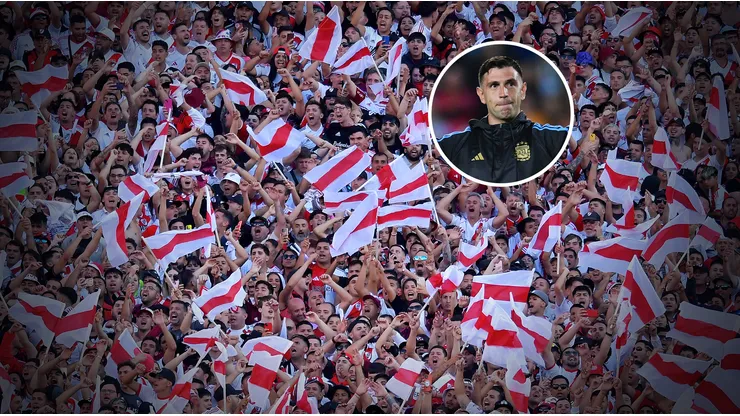 Los hinchas de River y un pedido especial al Dibu