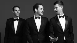 Nadal, Federer y Djokovic