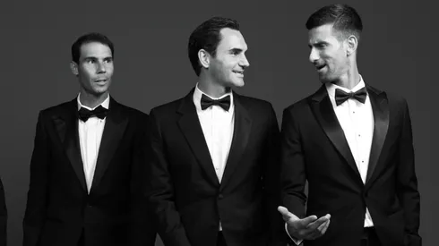 Nadal, Federer y Djokovic