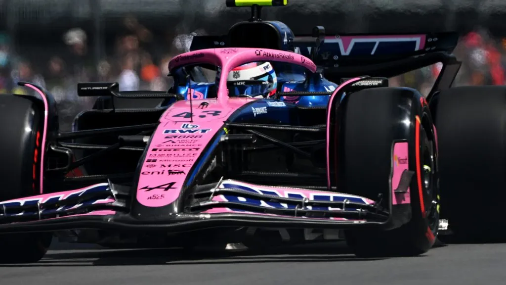 Franco Colapinto registró el 19º mejor tiempo en la FP1.