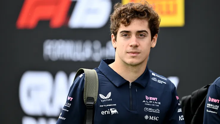 Franco Colapinto, piloto argentino de Alpine en la Fórmula 1. (Getty Images)