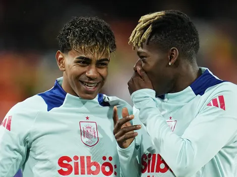 El presidente de Barcelona respondió a la posibilidad de juntar a Nico Williams con Lamine Yamal