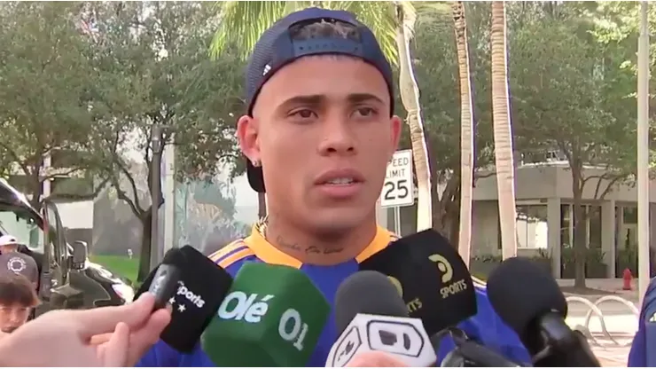 Ayrton Costa, picante tras llegar a Miami: "Mucha gente tiró la mala"