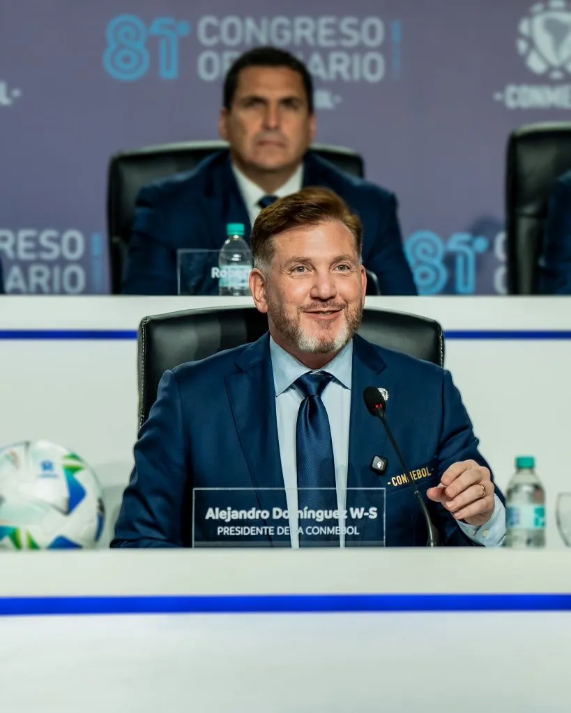 Alejandro Domínguez fue reelecto para un nuevo mandato presidencial que se extenderá de 2026 a 2030.