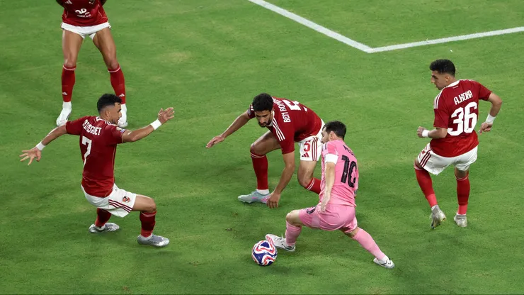 Los hinchas pidieron el Balón de Oro para Trézéguet en el empate entre Inter Miami y Al Ahly