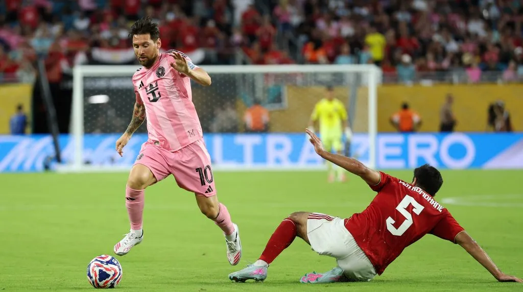 Inter Miami en su debut ante Al-Ahly.