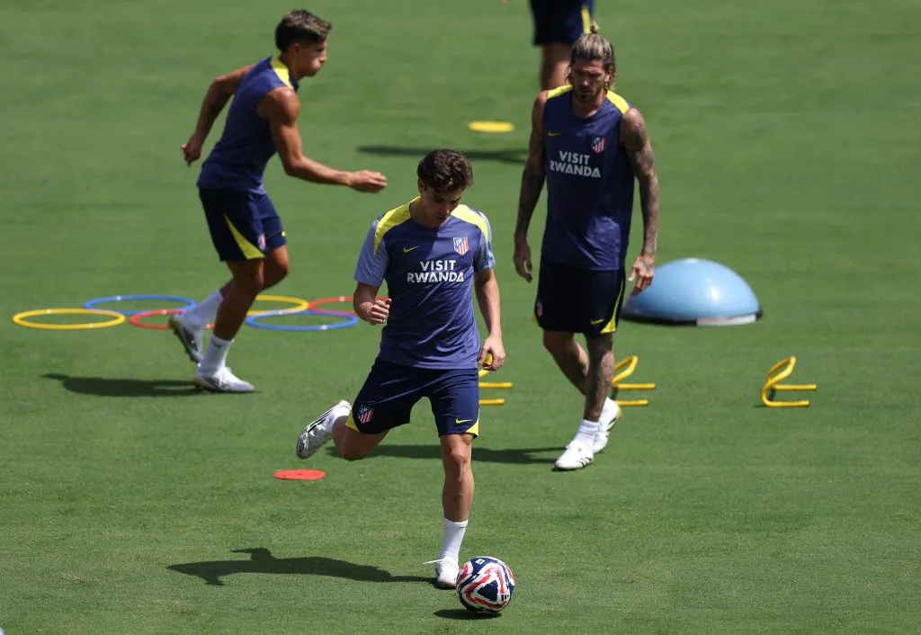 La Araña se entrena con Atlético de Madrid en Estados Unidos. (Foto: Getty).