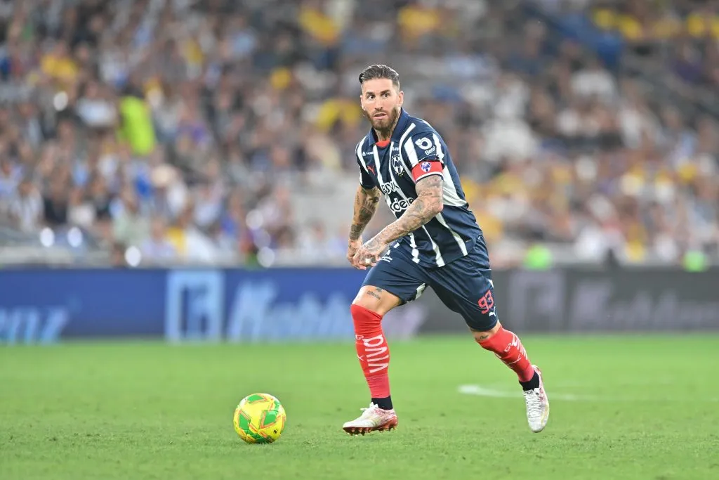 Sergio Ramos en Rayados. (Foto: Getty).