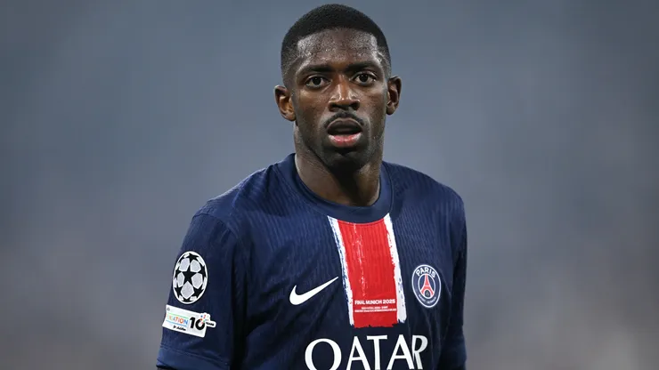 Dembélé, baja en PSG vs. Atalanta por Champions