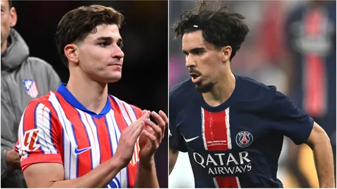 Julián Alvarez y Vitinha