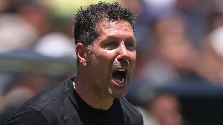 Diego Simeone, entrenador de Atlético de Madrid.