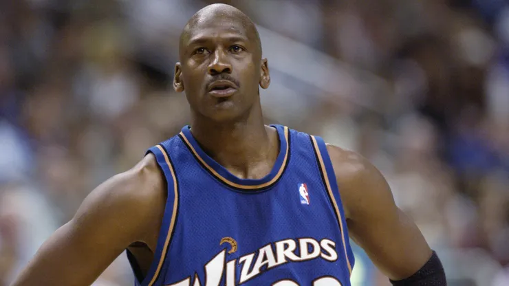 Michael Jordan, durante su estadía en Washington Wizards. (Getty Images)