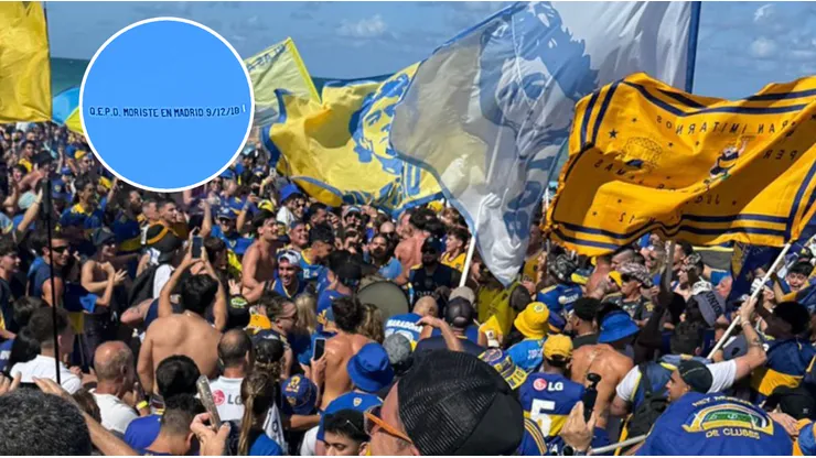 En pleno banderazo de Boca en Miami, hinchas de River se burlaron con una avioneta: "Moriste en Madrid"