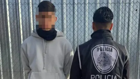 Dylan Vergara, de Real Pilar, fue arrestado.