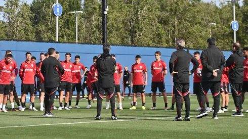 River se entrena en Seattle