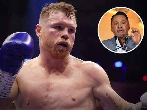 Canelo Álvarez fue liquidado por Óscar de la Hoya en la previa a su pelea contra Terence Crawford