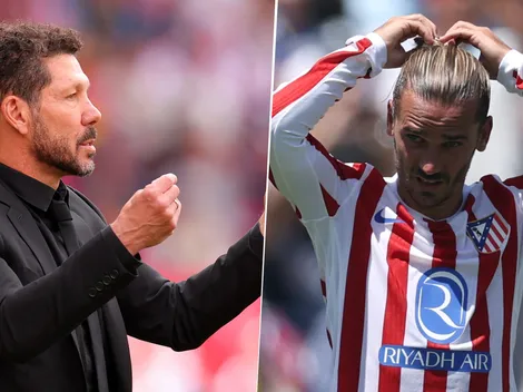 Críticas de una estrella de Francia a Simeone por Antoine Griezmann: ''Iré a decirle que lo deje jugar''