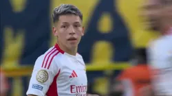 Gianluca Prestianni, delantero de Benfica ante Boca en el Mundial de Clubes. (Getty Images)