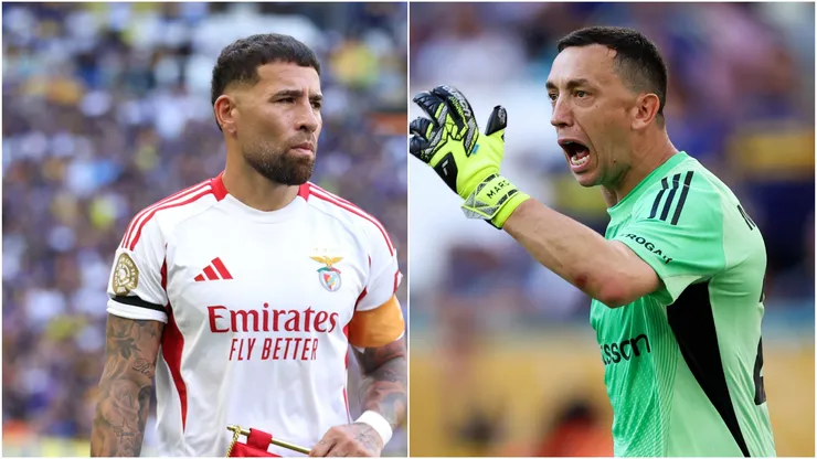 Otamendi estalló contra Marchesín tras el empate entre Boca y Benfica: “Hablás una banda”