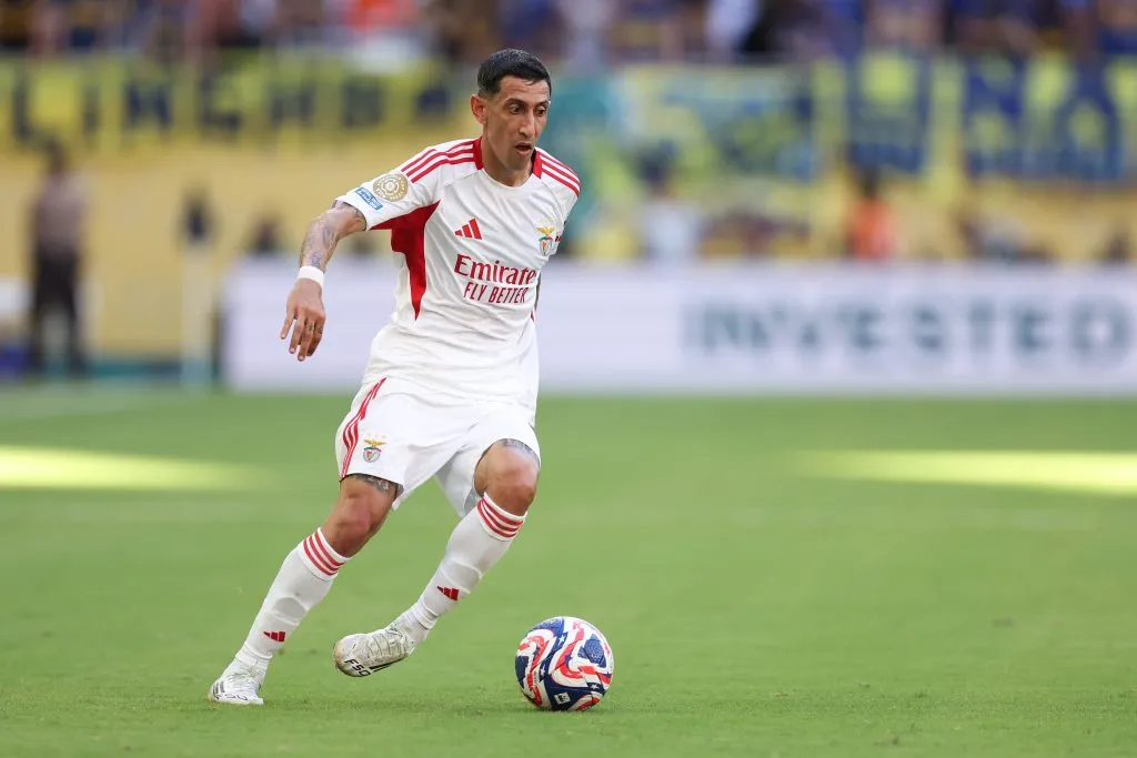 Ángel Di María ante Boca. (Foto: Getty).