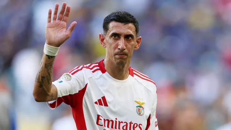 Ángel Di María en Benfica vs. Boca.