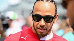 Lewis Hamilton y un particular mensaje sobre Ferrari