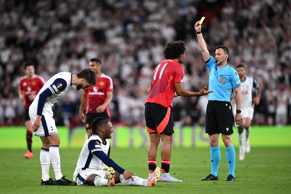 Zwayer dirigió la final de la Europa League entre Tottenham y Manchester United.