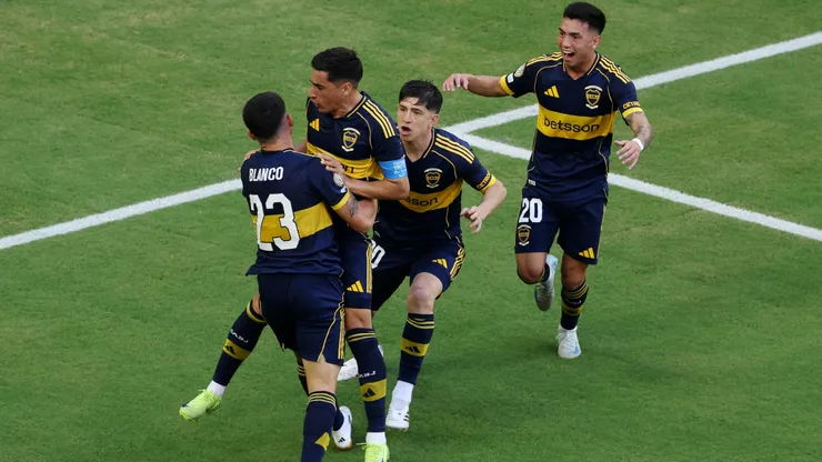 Miguel Merentiel celebra su gol ante Benfica.