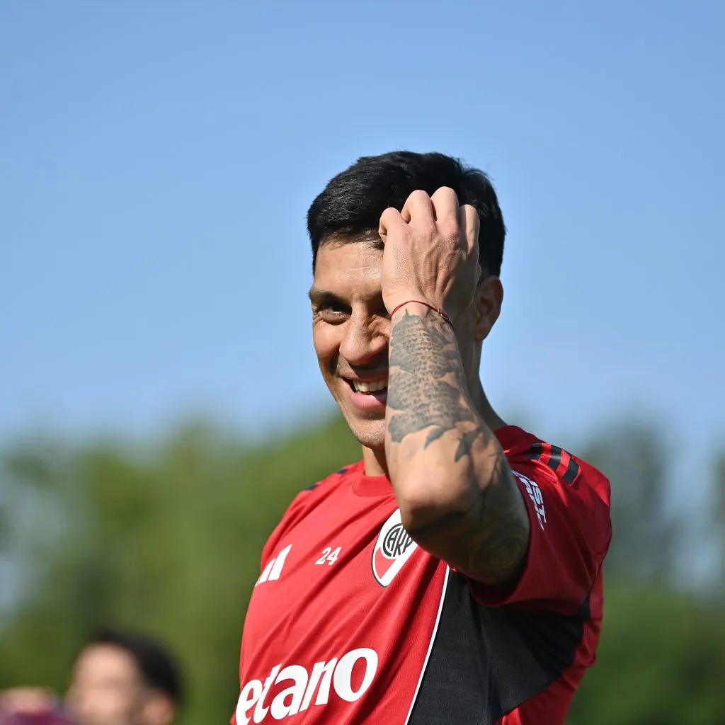 Enzo Pérez. (Foto: Prensa River).