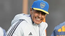Miguel Ángel Russo durante su última etapa como entrenador de Boca.