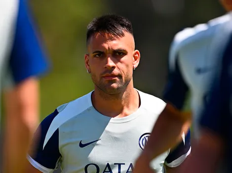 Previo al debut de Inter en el Mundial de Clubes, Lautaro mostró seguir afectado por la derrota en la final de la Champions
