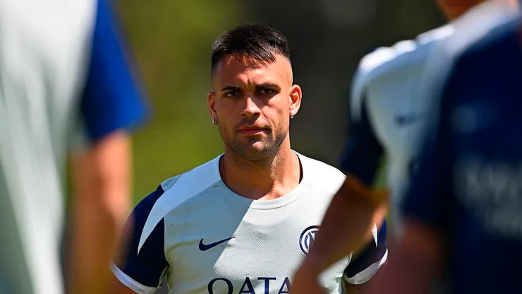 Previo al debut de Inter en el Mundial de Clubes, Lautaro mostró seguir afectado por la derrota en la final de la Champions