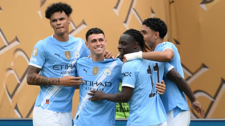 Foden abrió el marcador para Manchester City