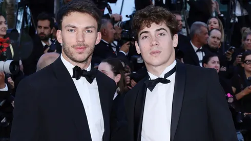 Pierre Gasly y Franco Colapinto en la Premier de F1.