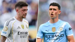 Valverde y Foden, dos de los protagonistas del miércoles.