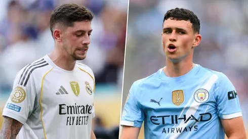 Valverde y Foden, dos de los protagonistas del miércoles.