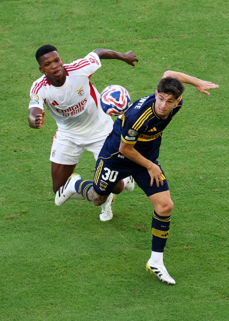 Tomás Belmonte reemplazó a Ander Herrera ante Benfica. (Foto: Getty).