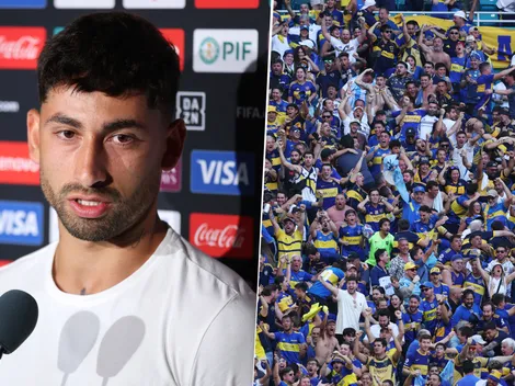 Alan Varela sobre el color de los hinchas de Boca en Miami: ''No me sorprendió''