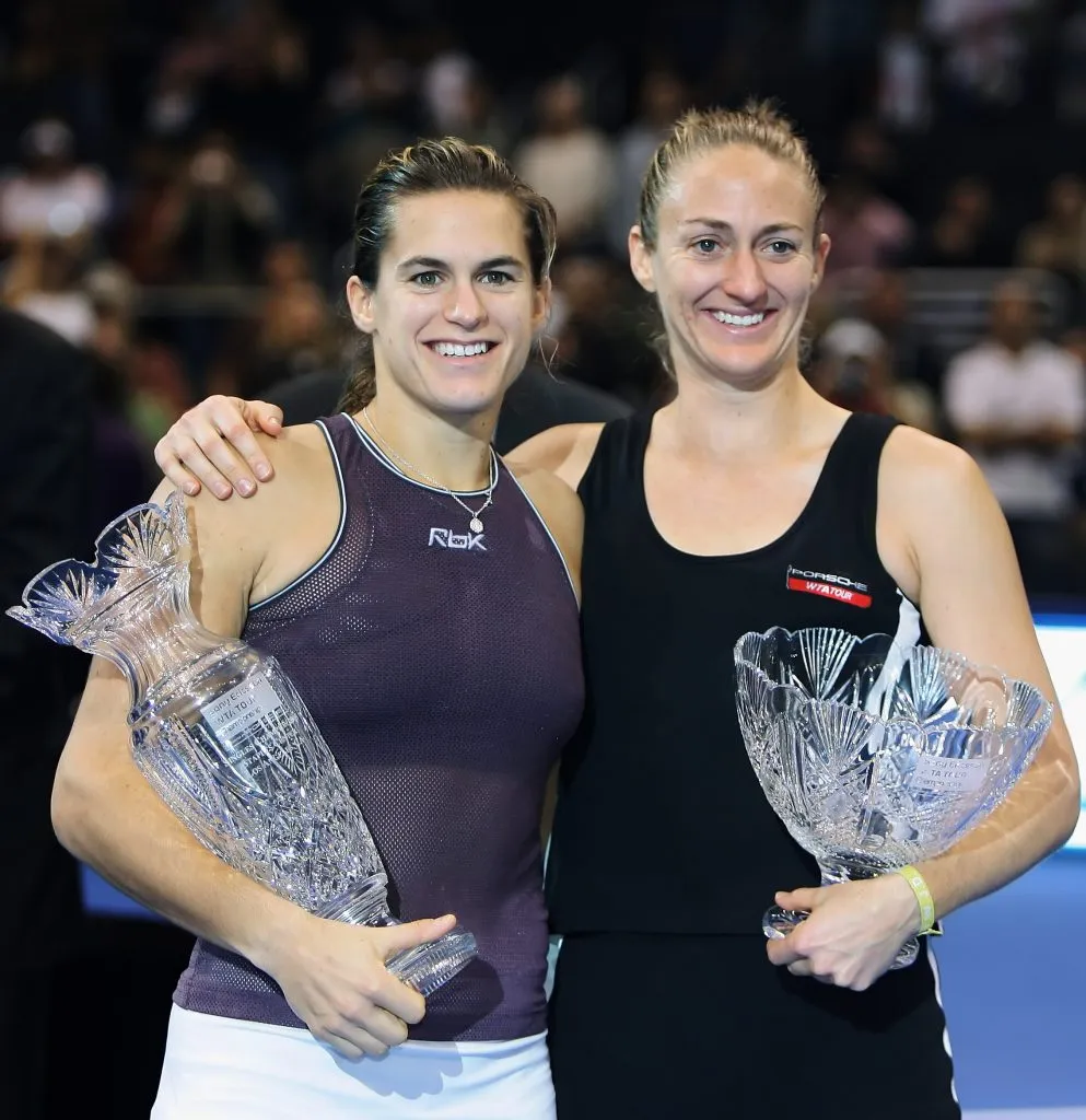 Amelie Mauresmo y Mary Pierce marcaron una época para el tenis femenino francés. (Foto: Getty).