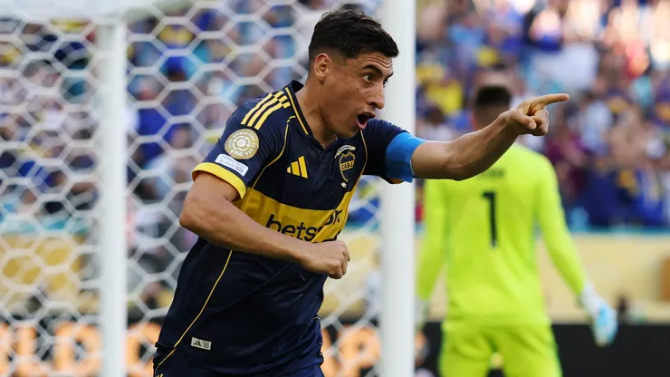 Miguel Merentiel anotó el primer gol de Boca Juniors en el Mundial de Clubes de la FIFA.
