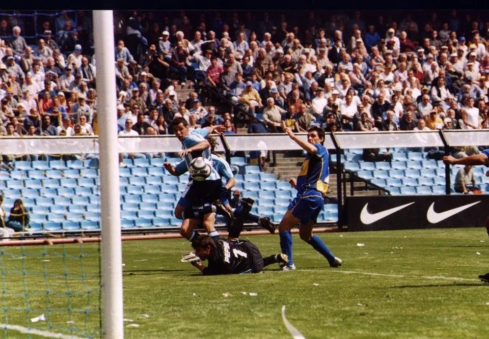 Aquel gol a Boca que lo marcó para siempre. Foto RacingClubRetro