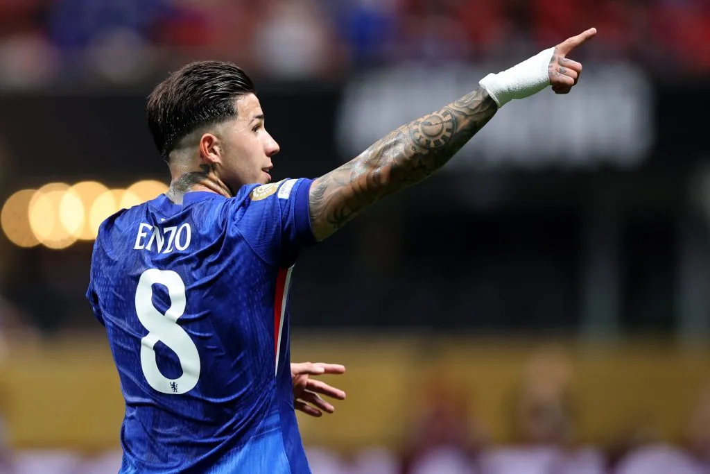 Enzo Fernández ya tuvo su estreno goleador en el Mundial de Clubes.