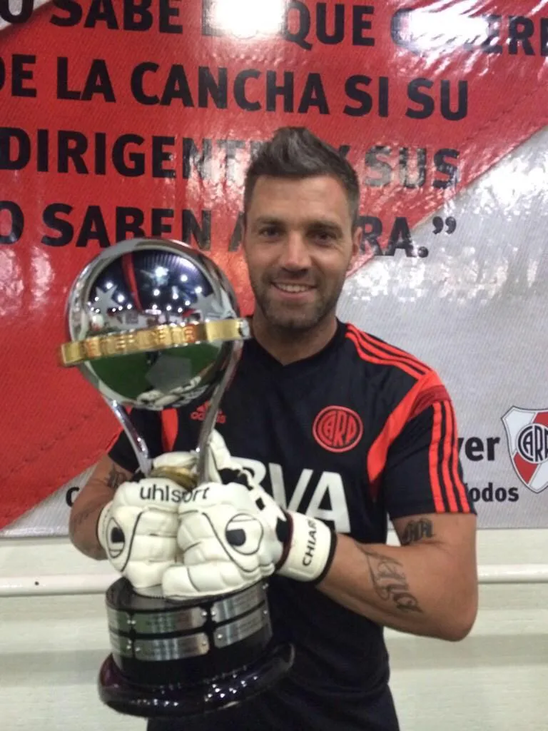 En su primer semestre en River, Chiarini ganó la Copa Sudamericana.